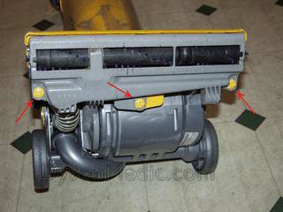 Dyson DC07 belt swap